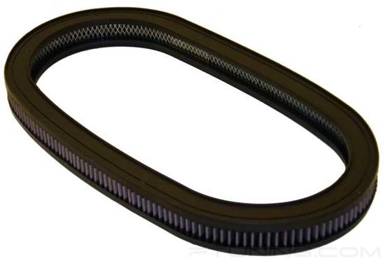 Picture of E Series Oval Red Air Filter (20.813" BOL x 9.5" BOW x 20.813" TOL x 9.5" TOW x 1.813" H)