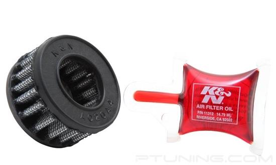 Picture of E Series Round Red Air Filter without Inner Wire (1.063" ID x 2" OD x 1.063" H)