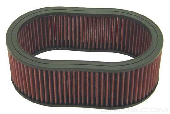 Picture of E Series Oval Red Air Filter (11.5" BOL x 8.125" BOW x 11.5" TOL x 8.125" TOW x 4" H)