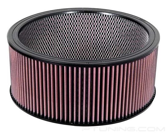 Picture of E Series Round Red Air Filter with Inner Wire (12" ID x 14" OD x 6" H)