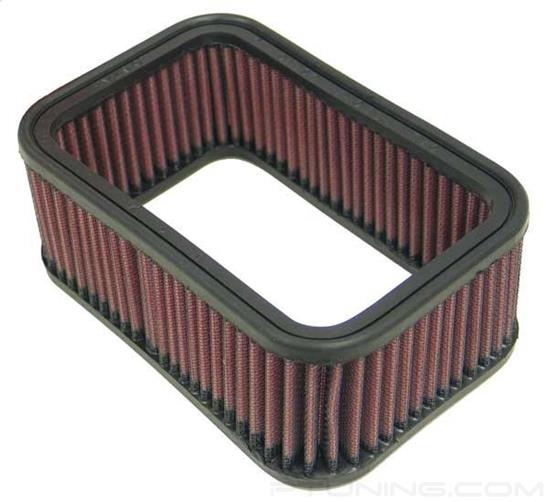 Picture of Rectangular Red Air Filter (6.75" L x 4.5" W x 2.5" H)