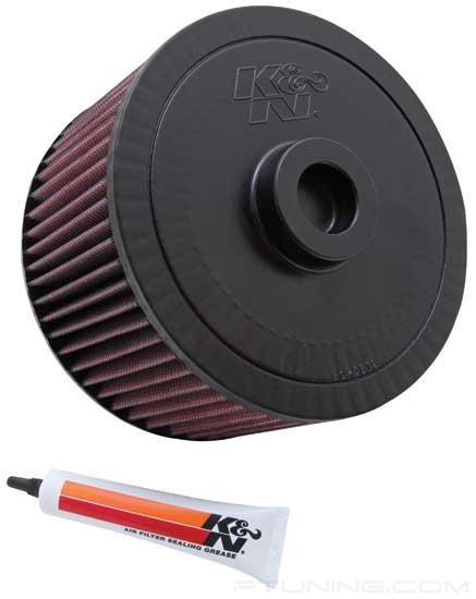 Picture of E Series Round Red Air Filter (4.125" ID x 7.5" OD x 5.5" H)