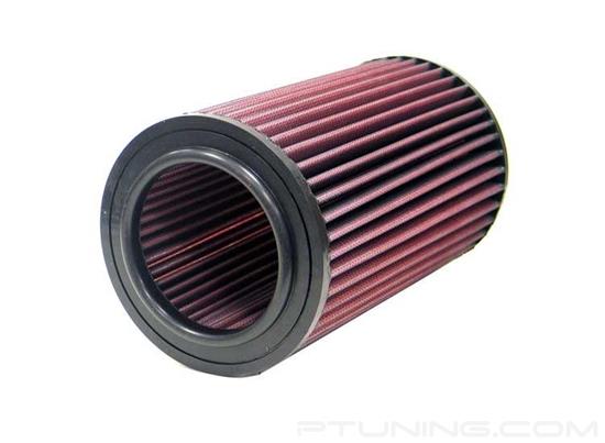 Picture of E Series Round Red Air Filter (3.5" ID x 5.375" OD x 9" H)