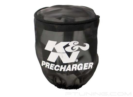 Picture of Precharger Round Straight Black Pre-Filter