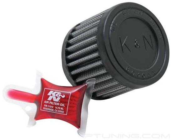 Picture of Round Straight Red Air Filter (1.688" F x 3" OD x 2.5" H)