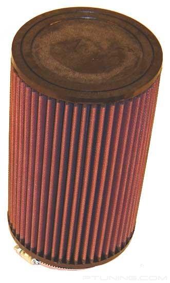 Picture of Round Straight Red Air Filter (3.5" F x 5" OD x 8.5" H)