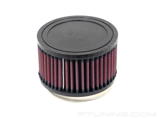 Picture of Round Straight Red Air Filter (3.5" F x 5" OD x 3" H)