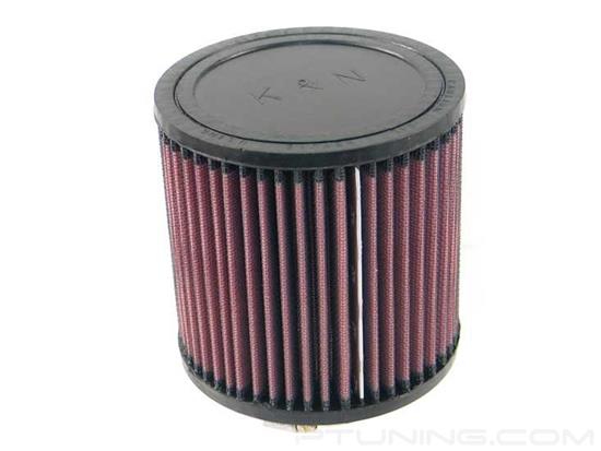 Picture of Round Straight Red Air Filter (3" F x 5" OD x 5" H)