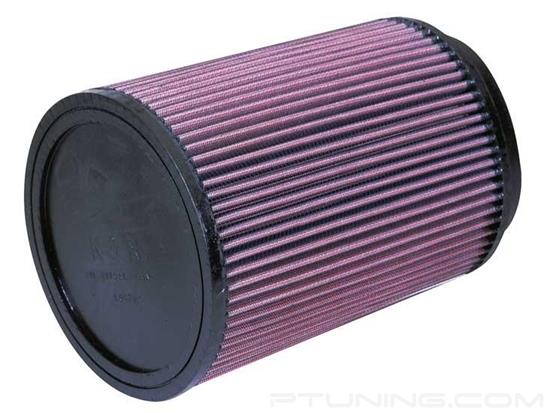 Picture of Round Straight Red Air Filter (5" F x 6.5" OD x 9" H)