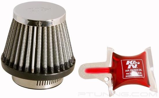 Picture of Round Tapered Red Air Filter (1.688" F x 3" B x 2" T x 2.375" H)