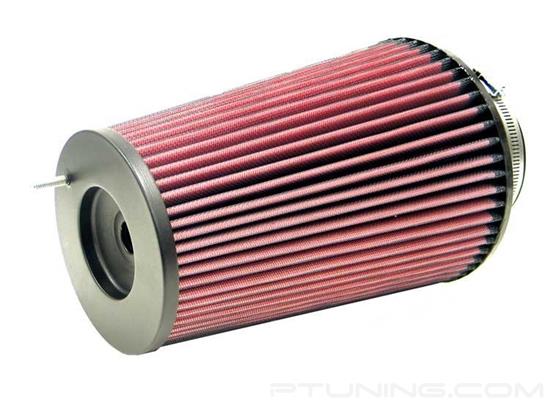 Picture of Round Tapered Red Air Filter (4" F x 6.625" B x 5.25" T x 9.5" H)