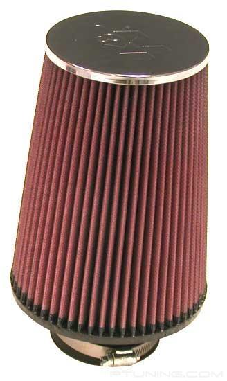 Picture of Round Tapered Red Air Filter (3" F x 6" B x 4.5" T x 8" H)