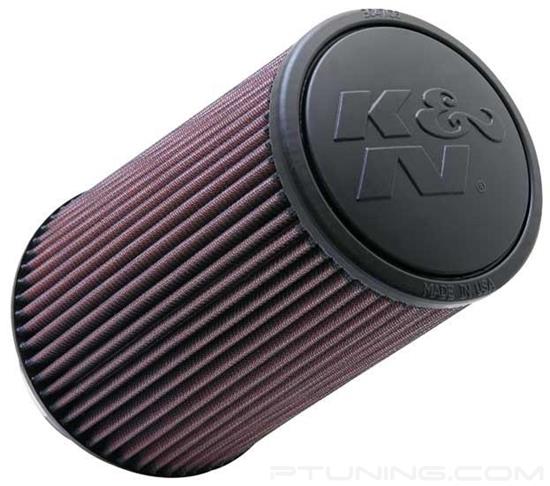 Picture of Round Tapered Red Air Filter (4" F x 6" B x 4.625" T x 9" H)