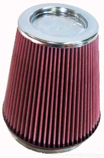 Picture of Round Tapered Red Air Filter (6" F x 7.5" B x 5" T x 8" H)