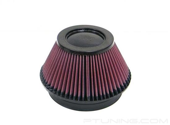 Picture of Round Tapered Red Air Filter (6" F x 7.5" B x 4.5" T x 4" H)