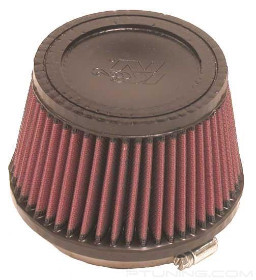 Picture of Round Tapered Red Air Filter (4" F x 5.375" B x 4.375" T x 3.5" H)