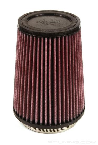 Picture of Round Tapered Red Air Filter (4" F x 5.375" B x 4.375" T x 7" H)