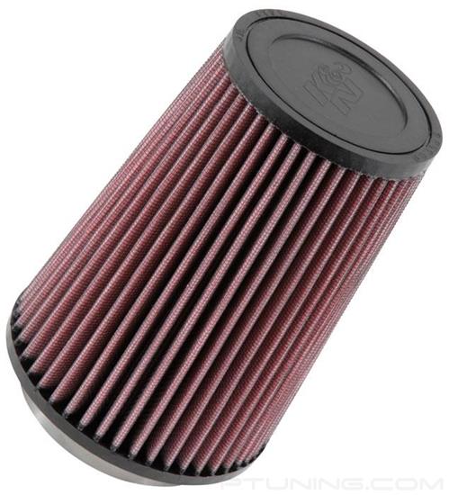 Picture of Round Tapered Red Air Filter (3.313" F x 4.75" B x 3.5" T x 6.5" H)