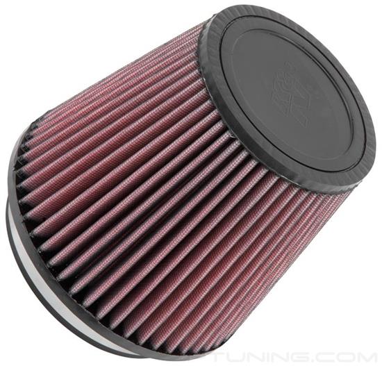 Picture of Round Tapered Red Air Filter (5" F x 6.5" B x 4.5" T x 5.5" H)