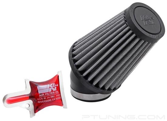 Picture of Round Tapered Red Air Filter (1.688" F x 3" B x 2" T x 4" H)
