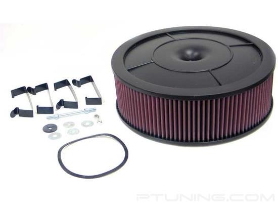 Picture of Round Red Flow Control Custom Assembly (5.125" ID)