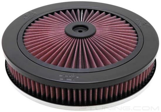 Picture of XStream Round Red Air Cleaner Assembly (5.125" ID)