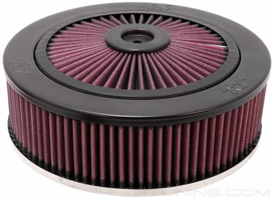 Picture of XStream Round Red Air Cleaner Assembly (5.125" ID)