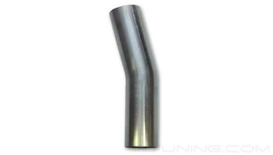 Picture of 304 SS 15 Degree Mandrel Bend Tubing, 2.5" OD, 3.5" CLR
