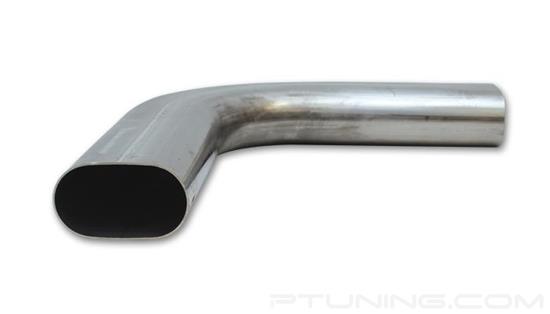 Picture of 304 SS 3.5" Oval 90 Degree Mandrel Bend Tubing, 6" Length