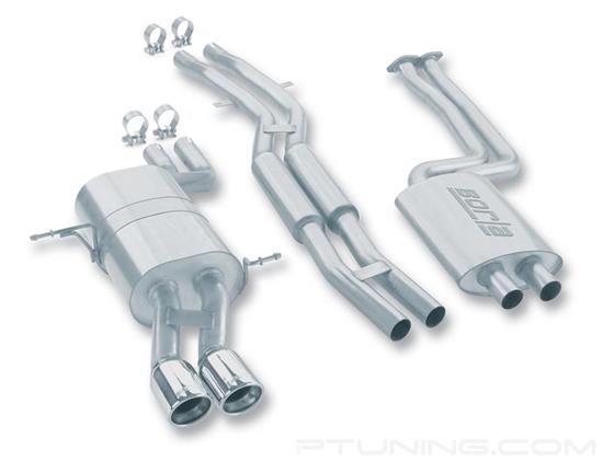 Picture of S-Type Stainless Steel Cat-Back Exhaust System with Dual Rear Exit