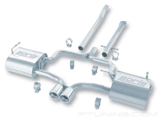 Picture of Touring Stainless Steel Cat-Back Exhaust System with Dual Rear Exit