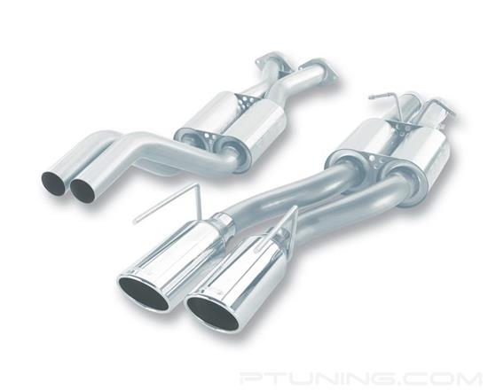 Picture of S-Type Stainless Steel Cat-Back Exhaust System with Dual Rear Exit