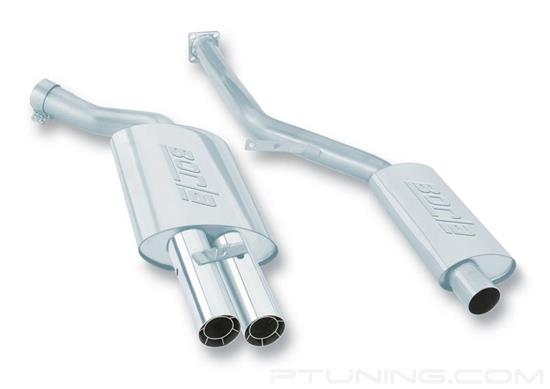 Picture of S-Type Stainless Steel Cat-Back Exhaust System with Dual Rear Exit
