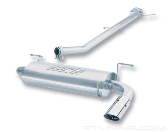 Picture of S-Type Stainless Steel Cat-Back Exhaust System with Single Rear Exit