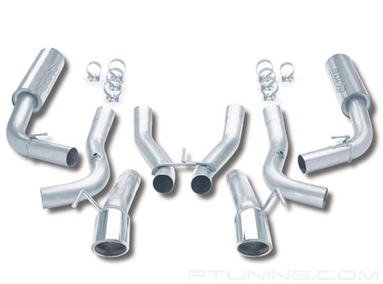 Picture of S-Type Stainless Steel Cat-Back Exhaust System with Dual Rear Exit