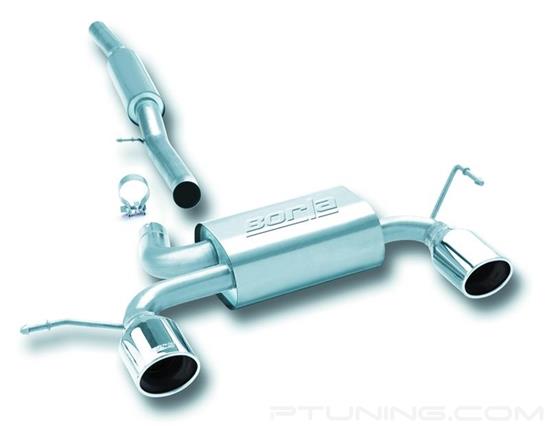 Picture of S-Type Stainless Steel Cat-Back Exhaust System with Split Rear Exit