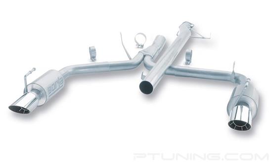 Picture of S-Type Stainless Steel Cat-Back Exhaust System with Split Rear Exit