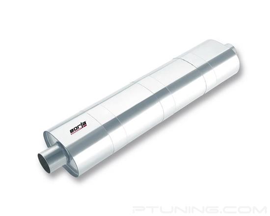 Picture of XR-1 Stainless Steel Oval Multi Core Racing Exhaust Muffler (3" Center ID, 3" Center OD, 34" Length)