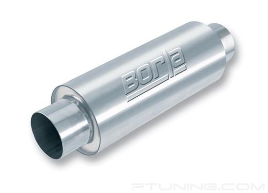 Picture of XR-1 Stainless Steel Round Multi Core Racing Exhaust Muffler (4" Center ID, 4" Center OD, 16" Length)