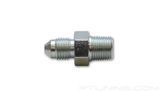 Picture of 3AN Male to 1/8" NPT Male Straight Adapter Fitting, Steel - Zinc Plated