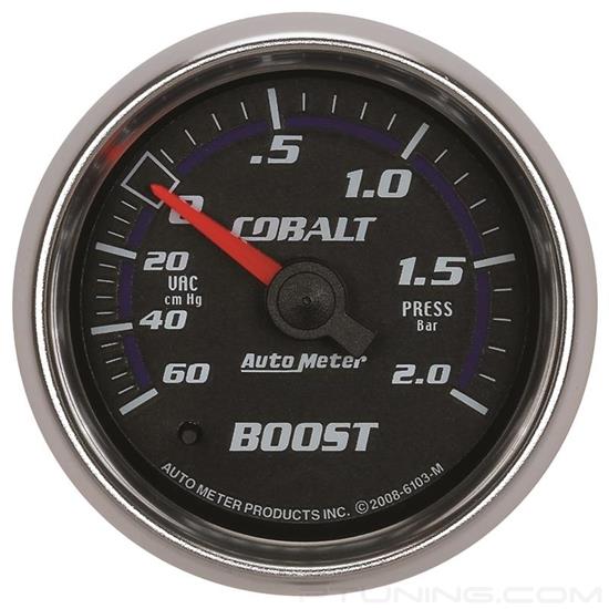 Picture of Cobalt Series 2-1/16" Boost/Vacuum Gauge, 60 CM/HG-2.0 BARS