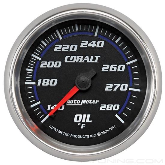 Picture of Cobalt Series 2-5/8" Oil Temperature Gauge, 140-280 F