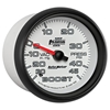 Picture of Phantom II Series 2-5/8" Boost/Vacuum Gauge, 30 In Hg/45 PSI