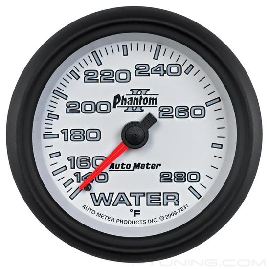 Picture of Phantom II Series 2-5/8" Water Temperature Gauge, 140-280 F