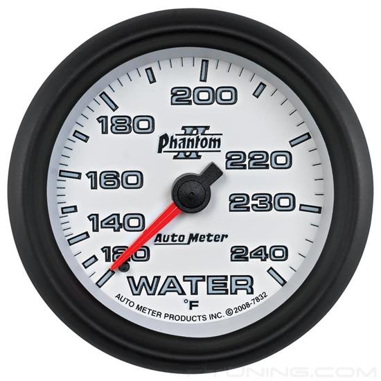 Picture of Phantom II Series 2-5/8" Water Temperature Gauge, 120-240 F