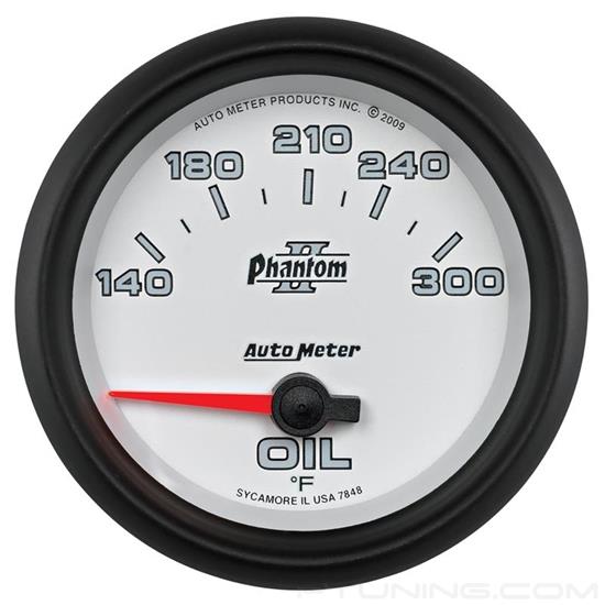 Picture of Phantom II Series 2-5/8" Oil Temperature Gauge, 140-300 F