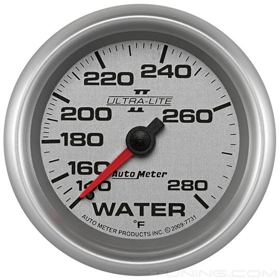 Picture of Ultra-Lite II Series 2-5/8" Water Temperature Gauge, 140-280 F