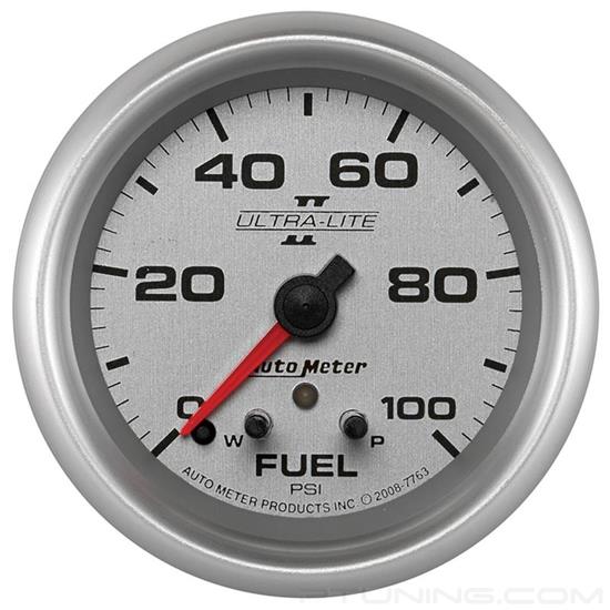 Picture of Ultra-Lite II Series 2-5/8" Fuel Pressure Gauge, 0-100 PSI