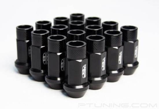 Picture of Street Series Black Cone Seat Forged Lug Nut