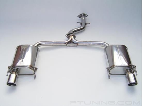 Picture of Q300 Stainless Steel Axle-Back Exhaust System with Split Rear Exit